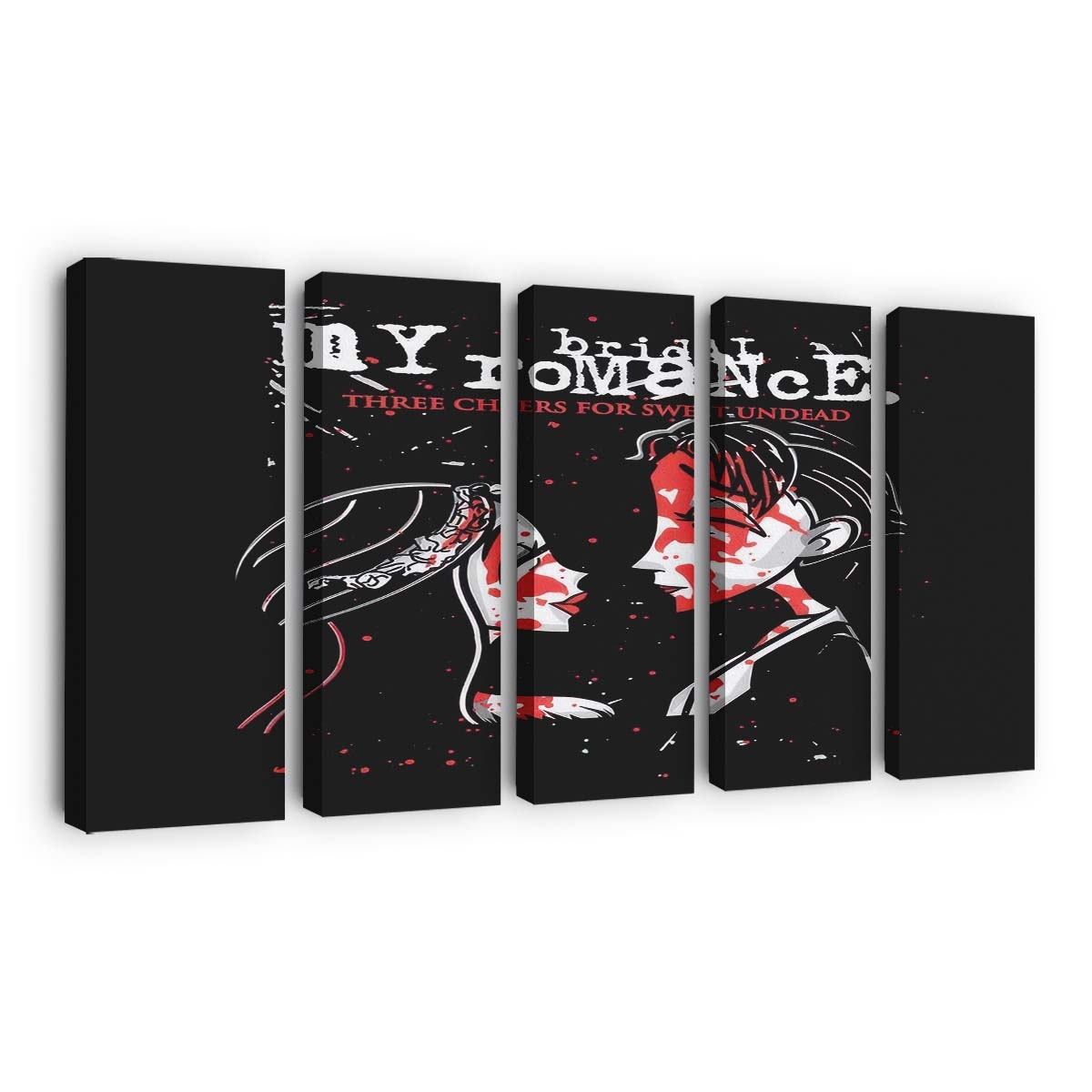 Meine Braut-Romanze Leinwandbilder - Wanddeko my bridal romance standard v2