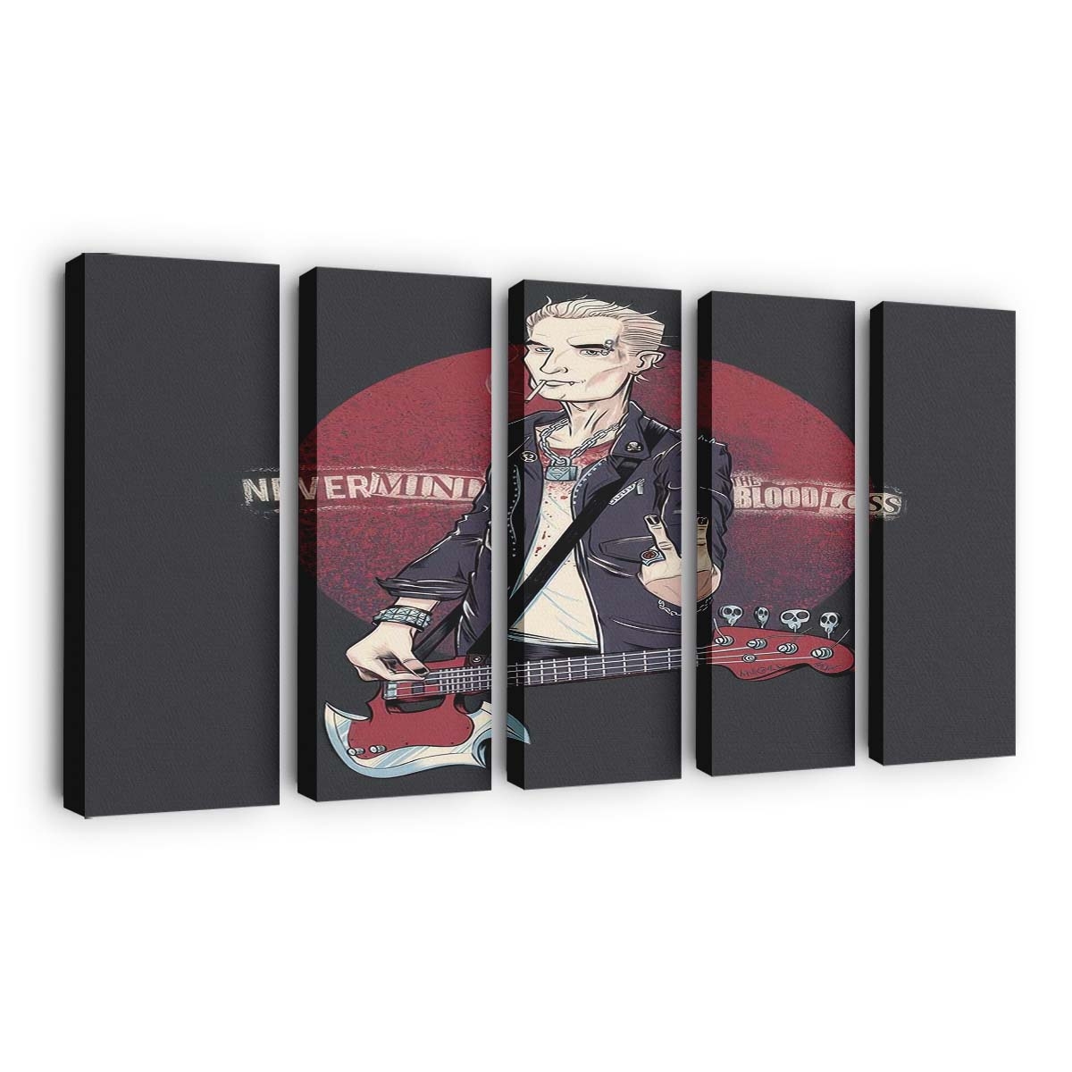 Vergiss den Blutverlust nicht Leinwandbilder - Wanddeko nevermind the blood loss standard v2