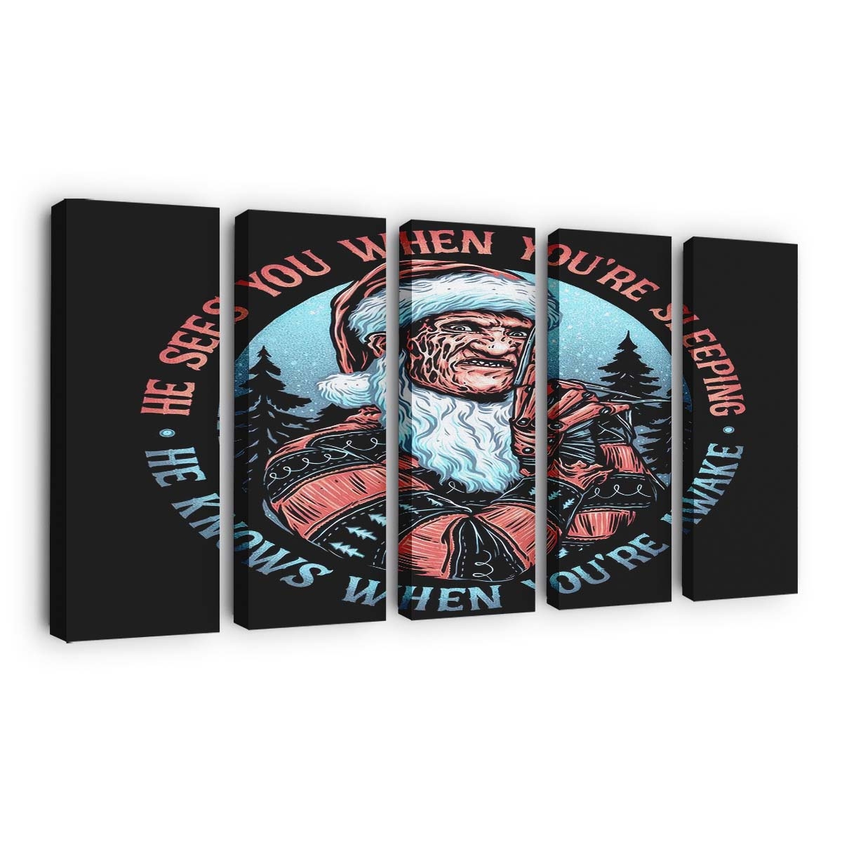 Nightmare Santa Leinwandbilder - Wanddeko nightmare santa standard v2