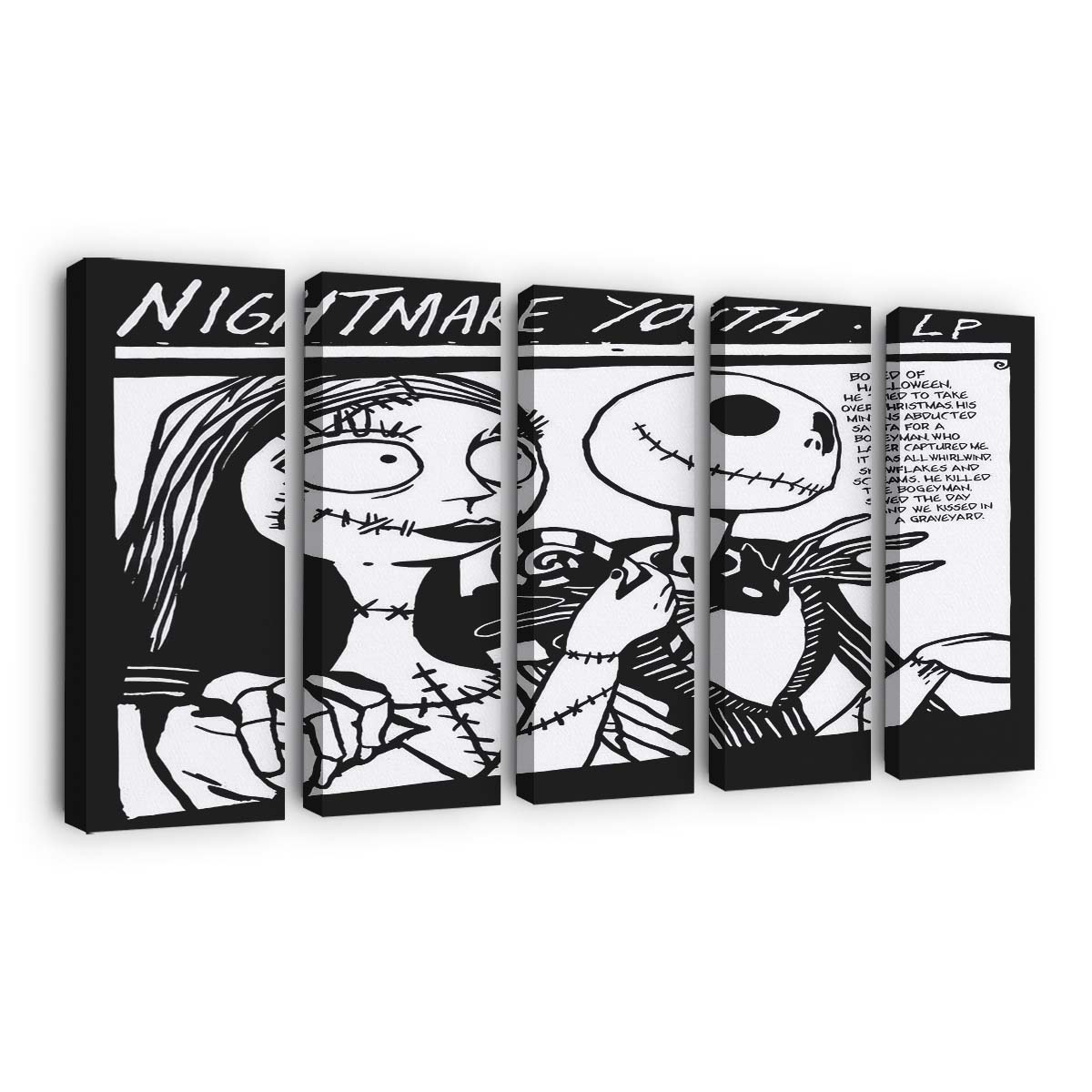 Alptraum Jugend Leinwandbilder - Wanddeko nightmare youth standard v2