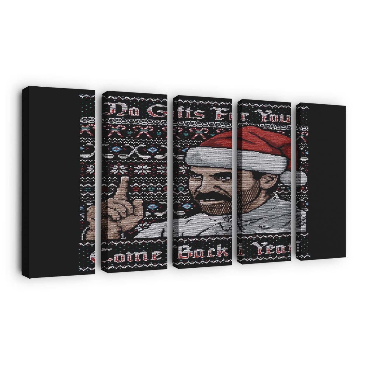 Keine Geschenke Pullover Leinwandbilder - Wanddeko no gifts sweater standard v2