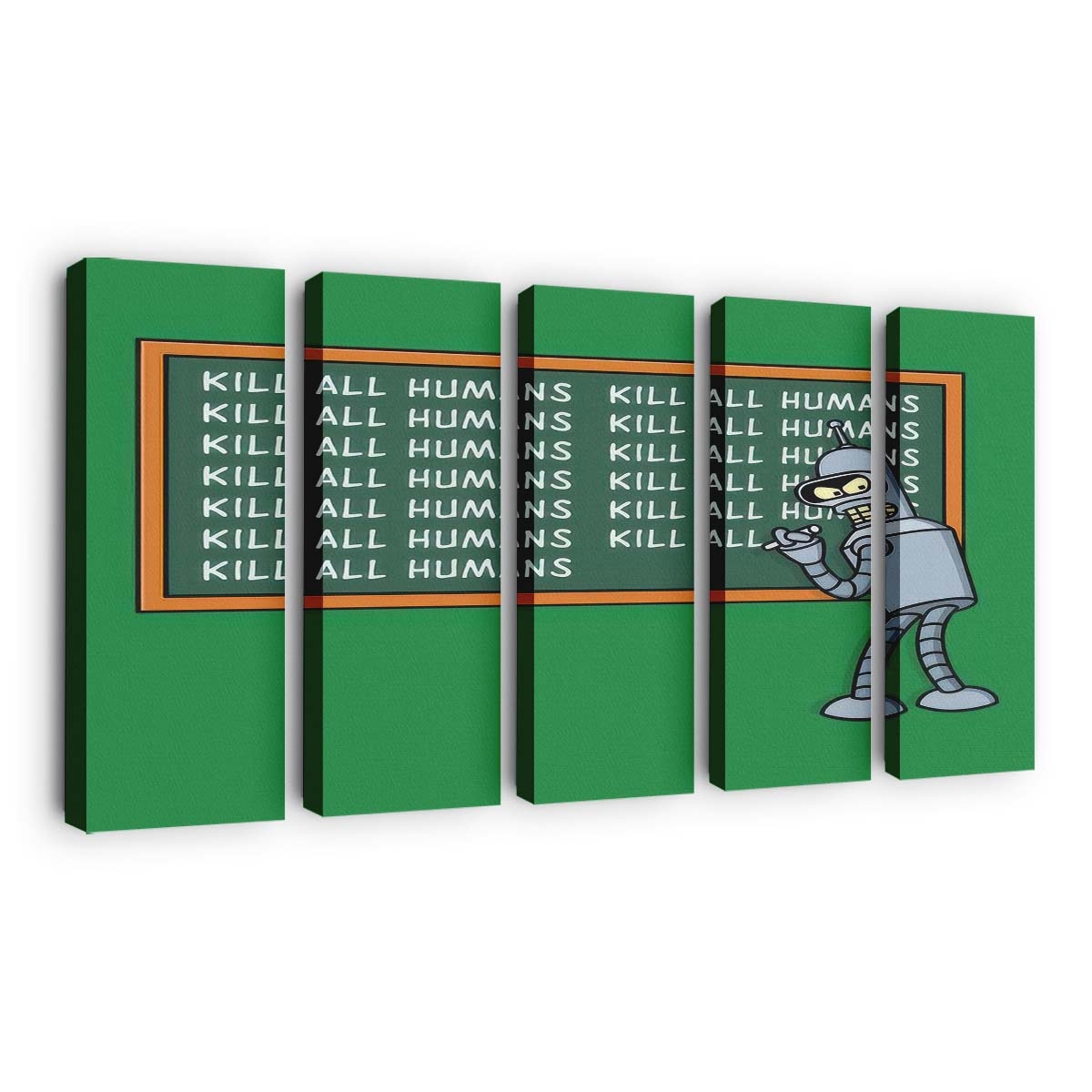 Nicht alle Menschen töten Leinwandbilder - Wanddeko not kill all humans standard v2