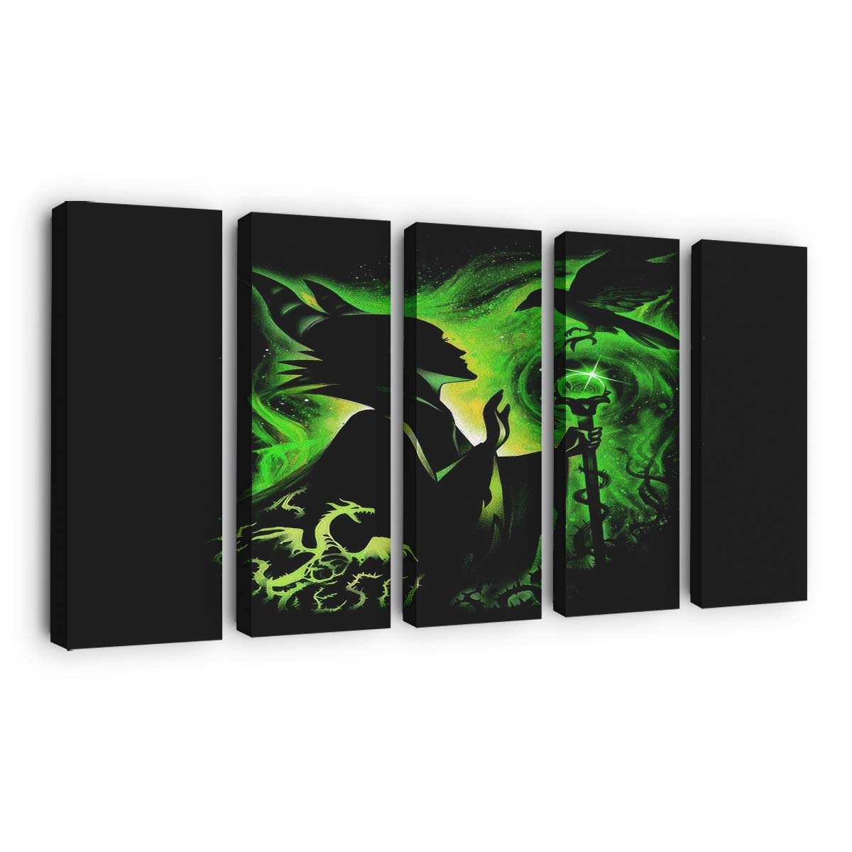 Von allem Übel Leinwandbilder - Wanddeko of all evil standard v2