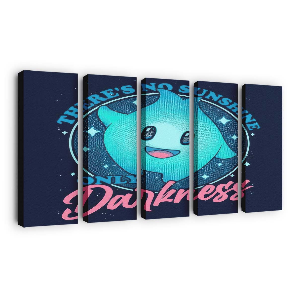 Nur Dunkelheit Leinwandbilder - Wanddeko only darkness standard v2