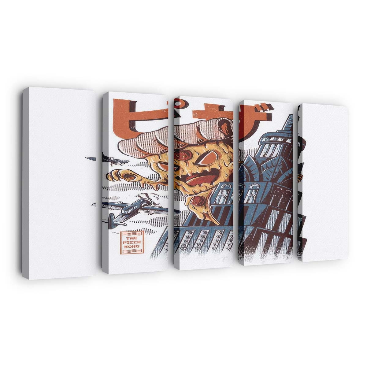 Pizzakönig Leinwandbilder - Wanddeko pizza king standard v2