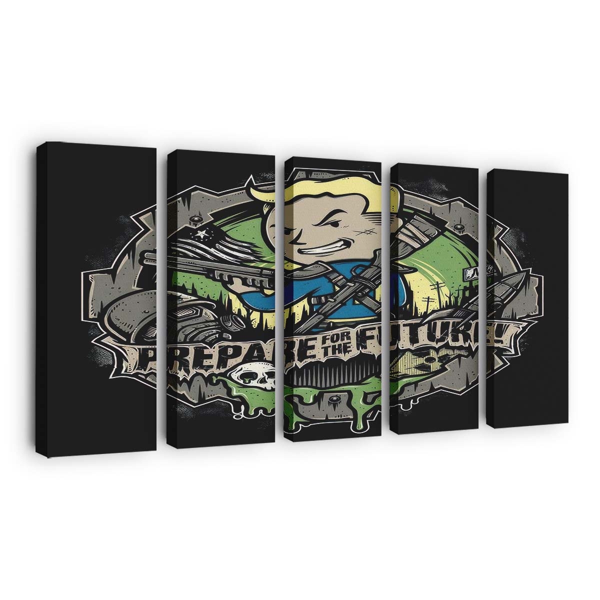 Vorbereiten auf die Zukunft Leinwandbilder - Wanddeko prepare for the future standard v2