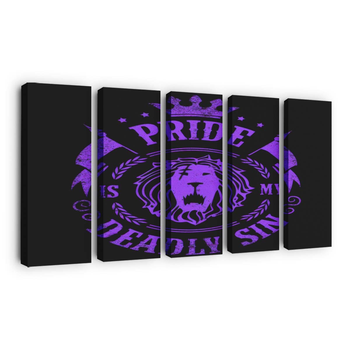 Stolz ist meine Sünde Leinwandbilder - Wanddeko pride is my sin standard v2