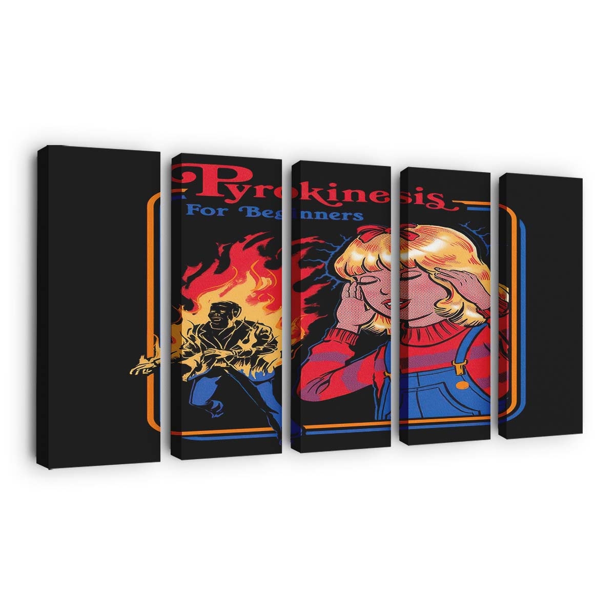 Pyrokinese Leinwandbilder - Wanddeko pyrokinesis standard v2