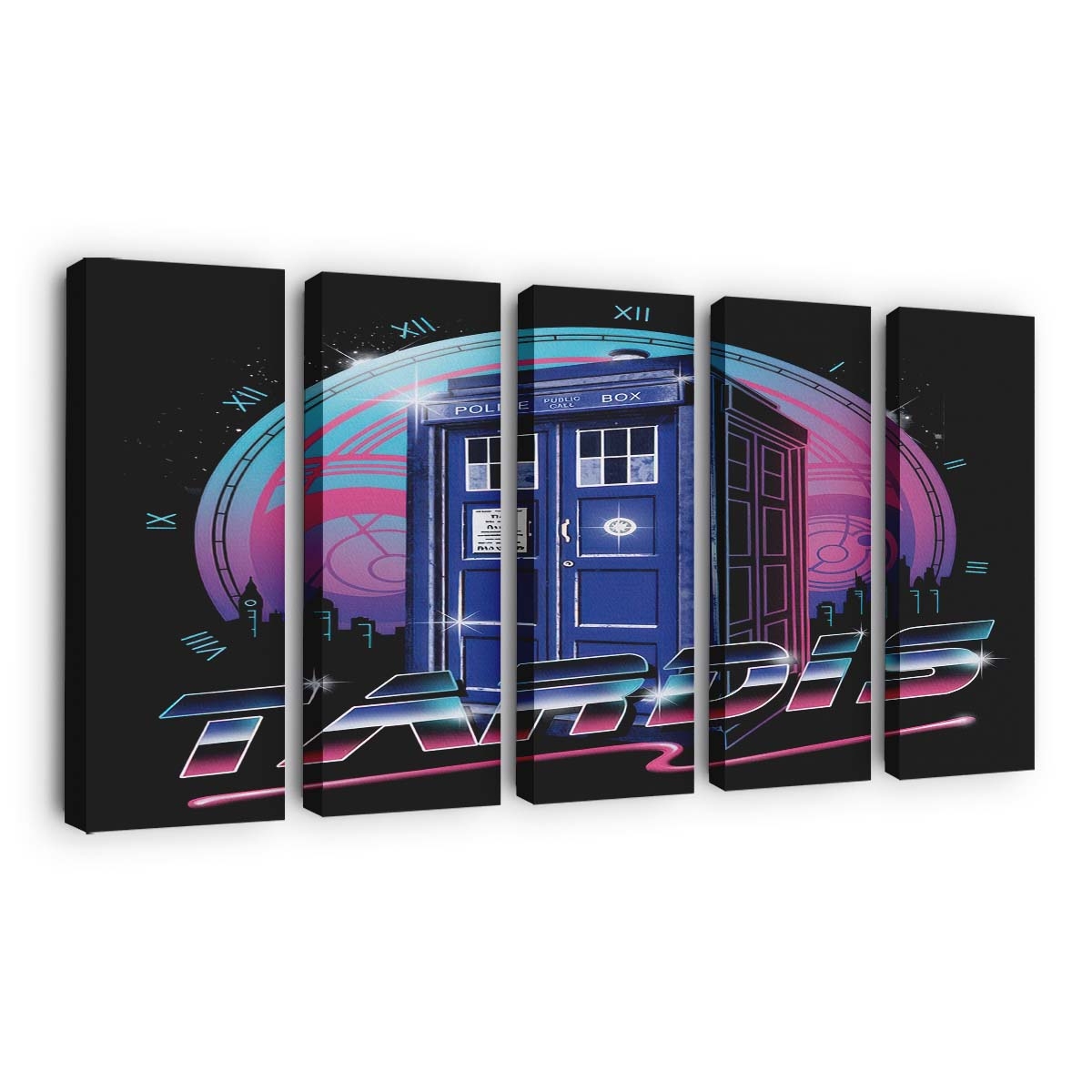Rad Tardis Leinwandbilder - Wanddeko rad tardis standard v2