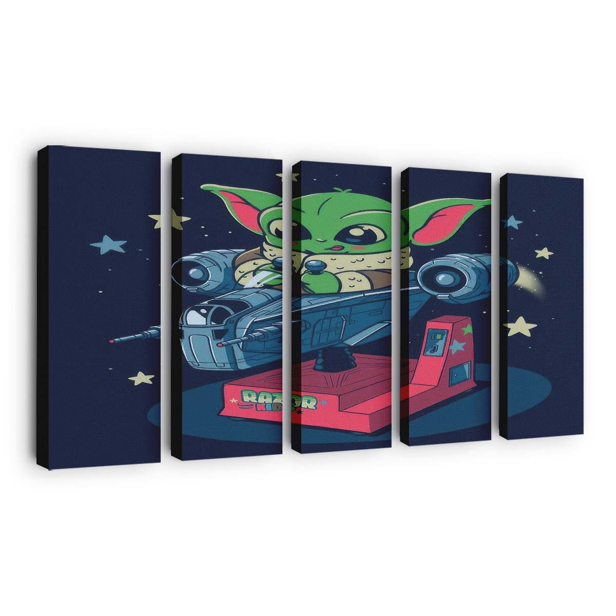 Razor Kinder Leinwandbilder - Wanddeko razor kids standard v2