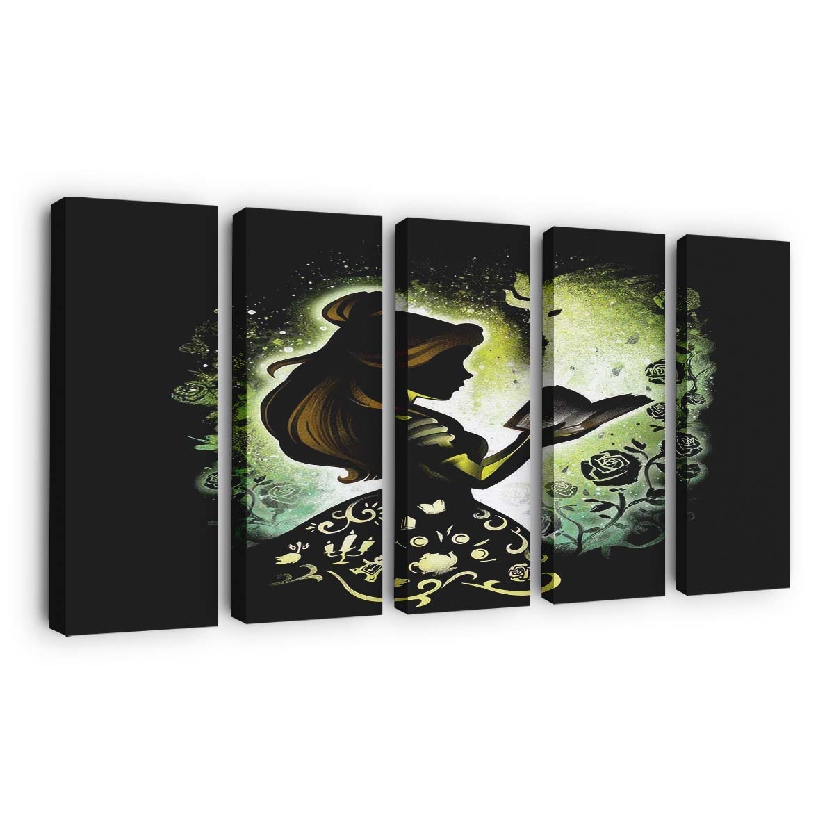 Lesen Traum glauben Leinwandbilder - Wanddeko read dream believe standard v2