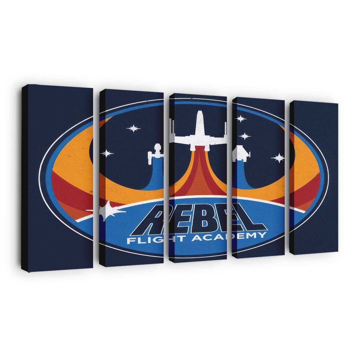 Rebel Flight Academy Leinwandbilder - Wanddeko rebel flight academy standard v2