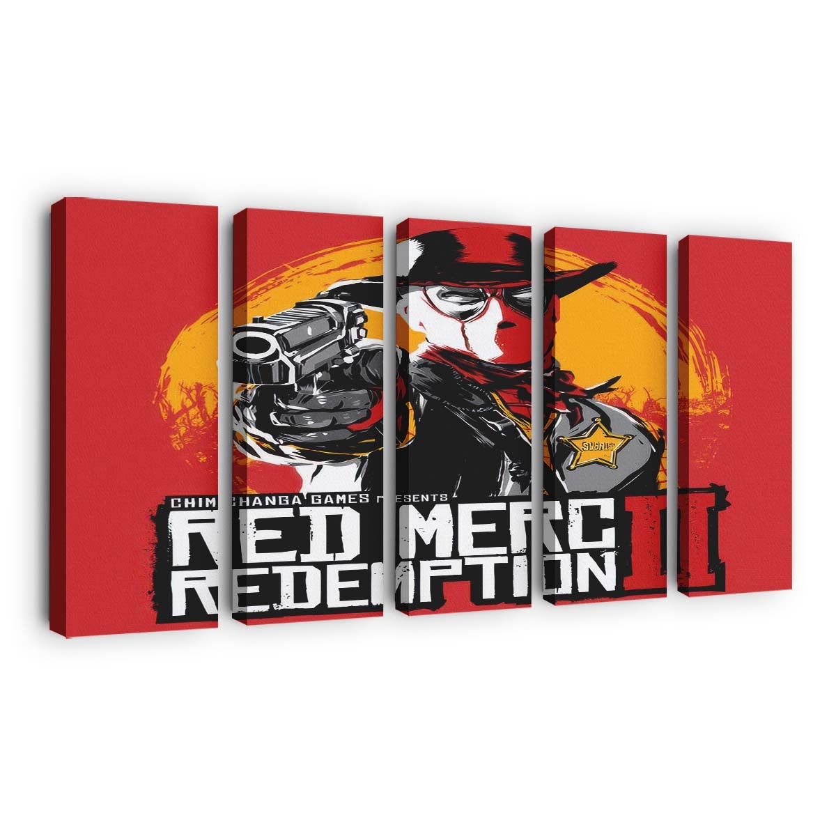 Red Merc Redemption Leinwandbilder - Wanddeko red merc redemption standard v2