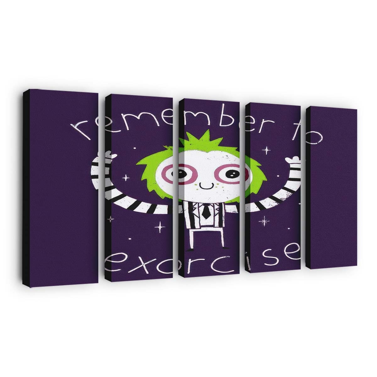 Erinnere dich an den Exorzismus Leinwandbilder - Wanddeko remember to exorcise standard v2