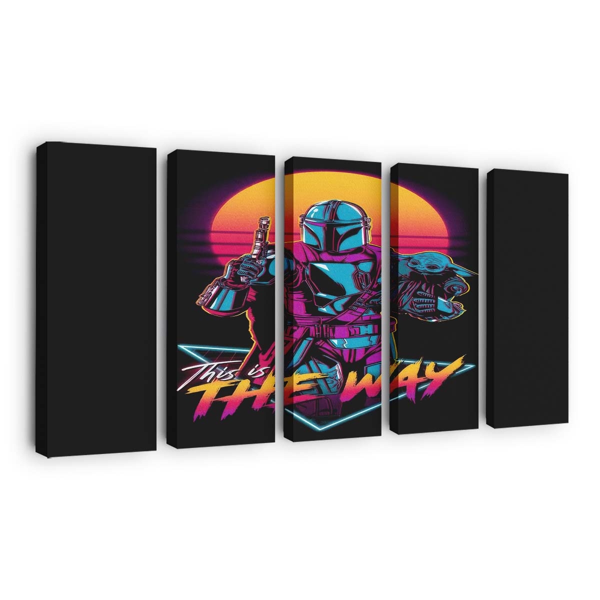 Retro Glaubensbekenntnis Leinwandbilder - Wanddeko retro creed standard v2