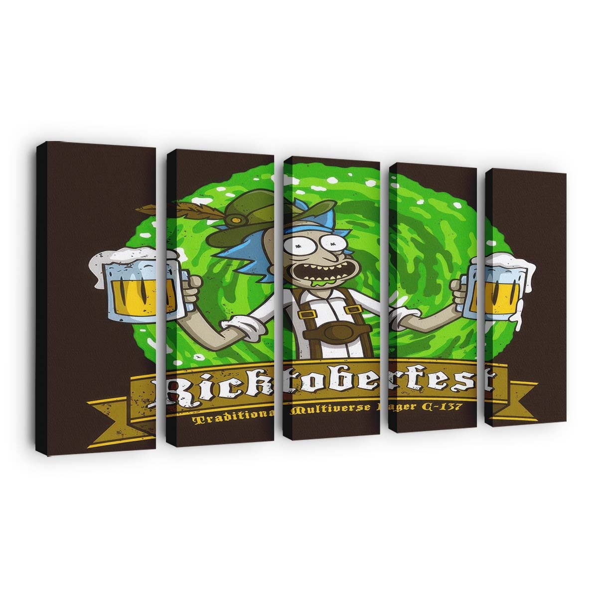 Ricktoberfest Leinwandbilder - Wanddeko ricktoberfest standard v2