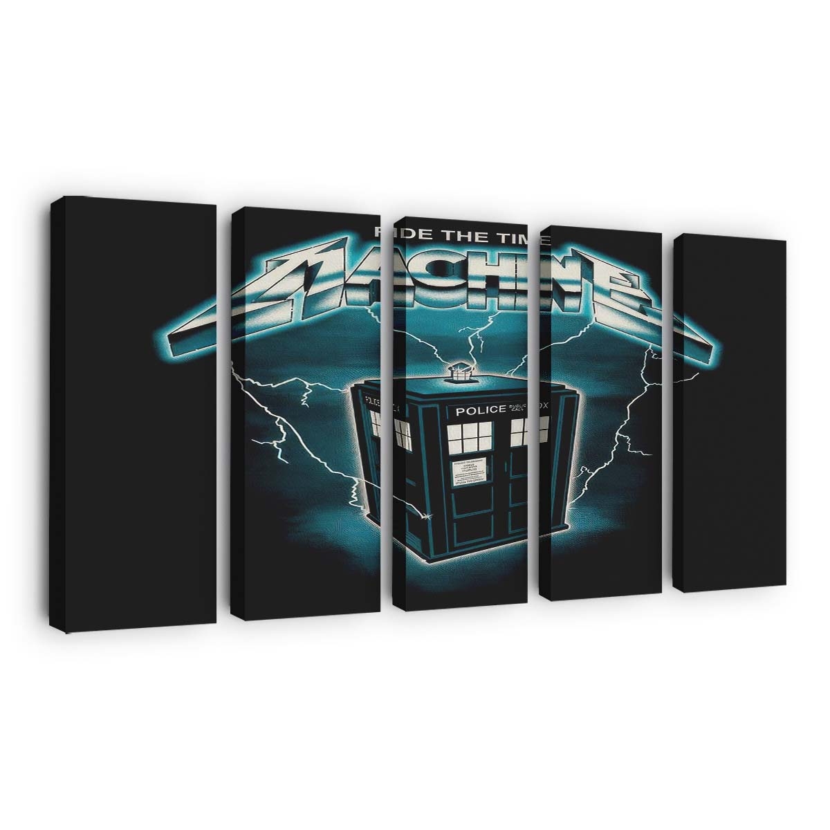 Ride The Time Machine Leinwandbilder - Wanddeko ride the time machine standard v2