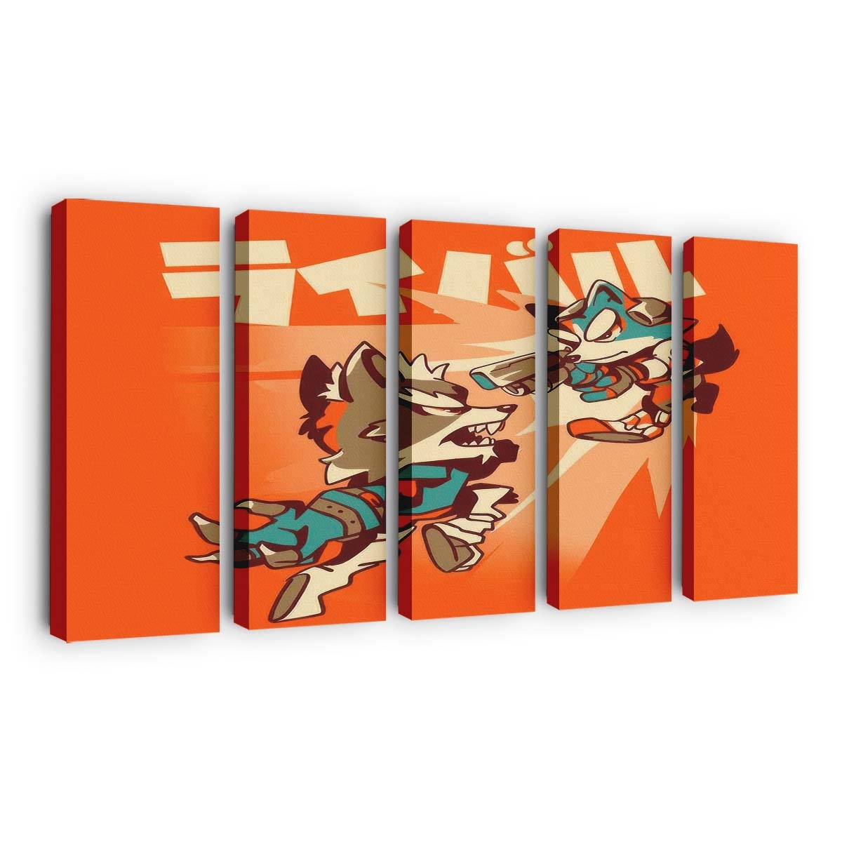 Rivalisierender Flug Leinwandbilder - Wanddeko rival flight standard v2