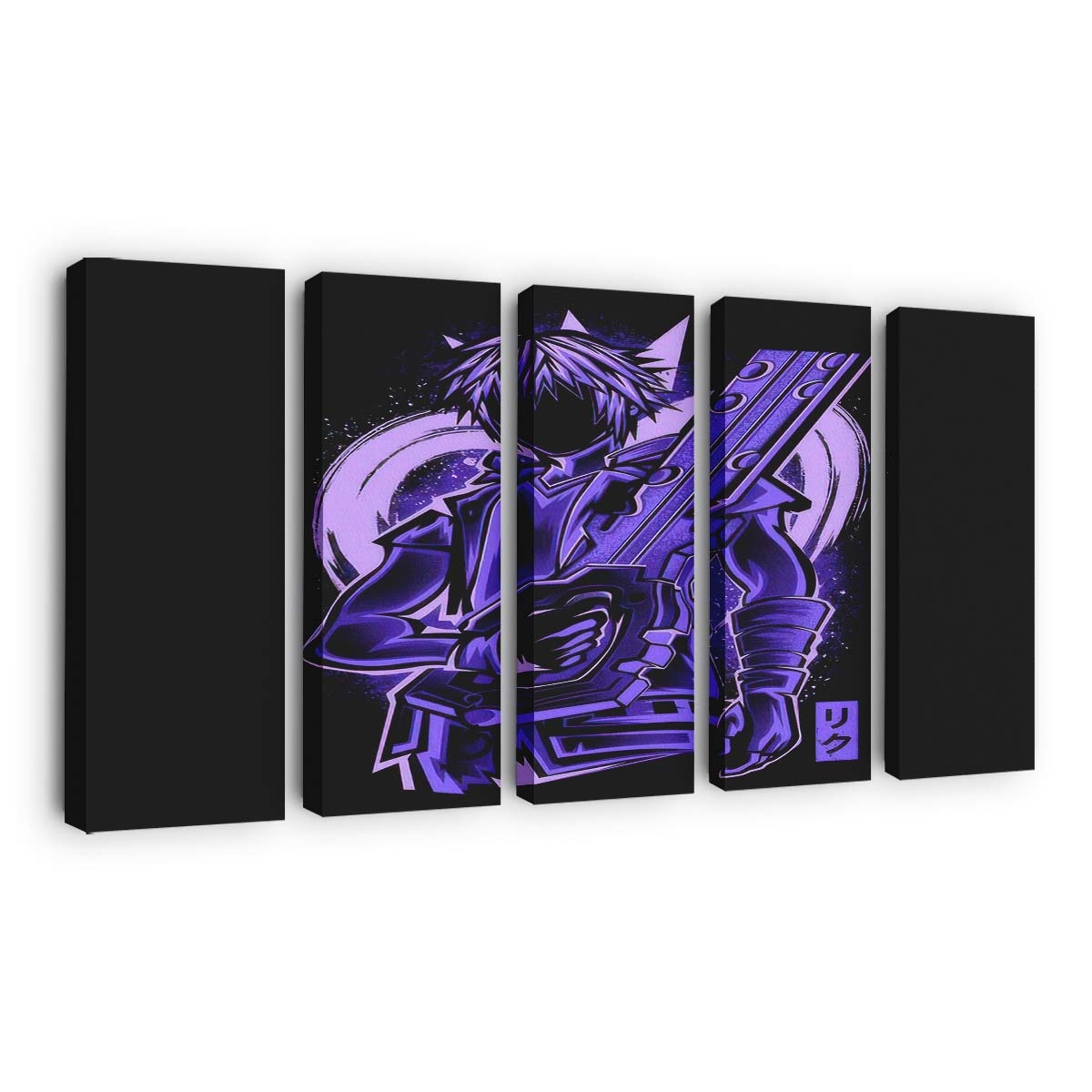 Rivalisierende Silhouette Leinwandbilder - Wanddeko rivaled silhouette standard v2