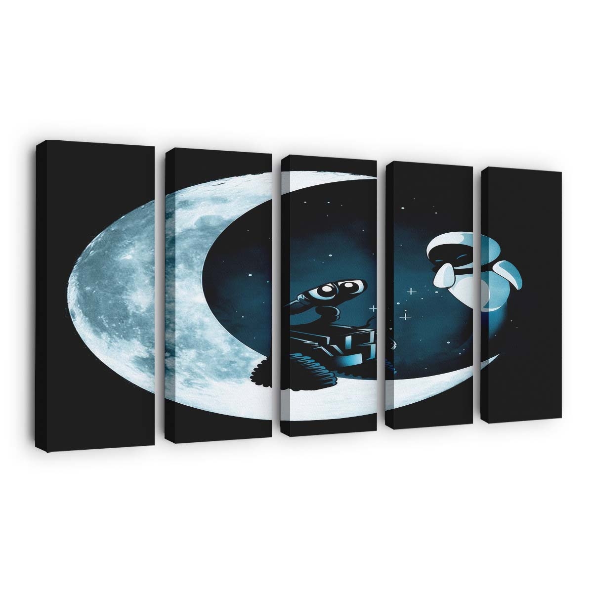 Roboter-Liebe Leinwandbilder - Wanddeko robot love standard v2