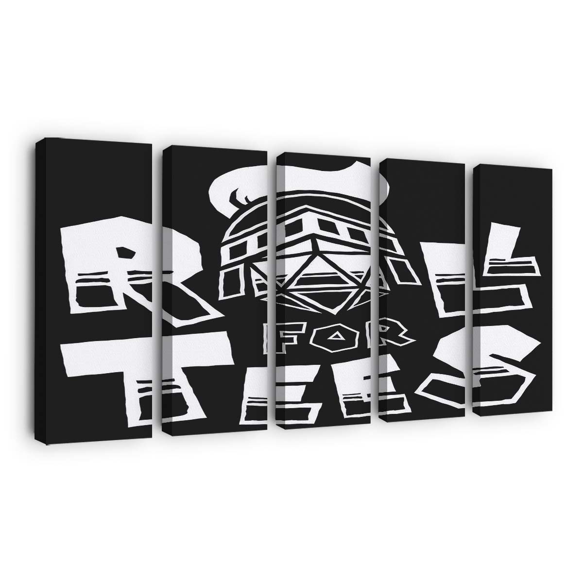 Rollen für T-Stücke Leinwandbilder - Wanddeko roll for tees standard v2