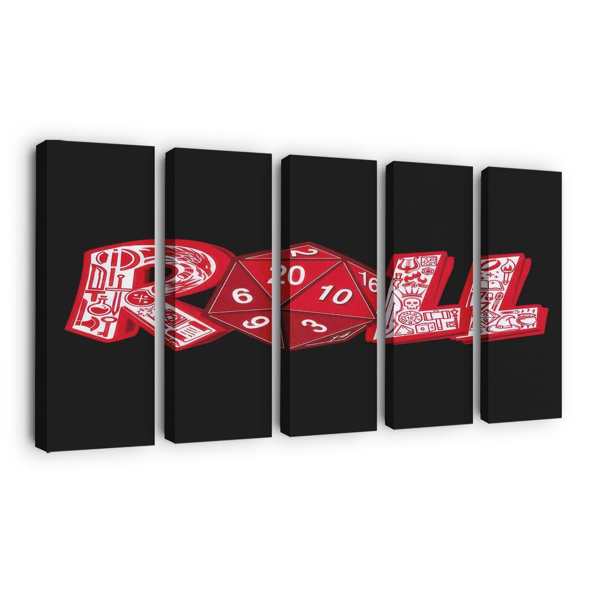 Rollen Leinwandbilder - Wanddeko roll standard v2