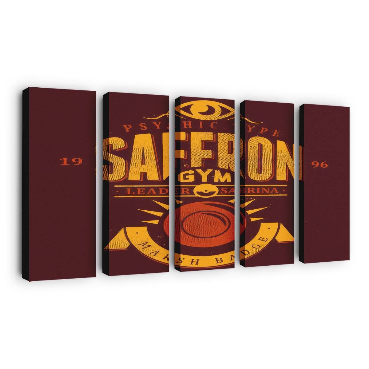 Saffron City Gym Leinwandbilder - Wanddeko saffron city gym standard v2