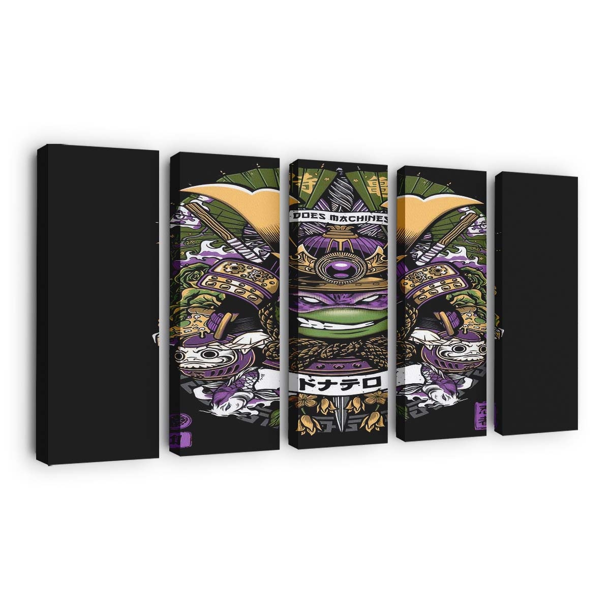 Samurai-Maschinist Leinwandbilder - Wanddeko samurai machinist standard v2