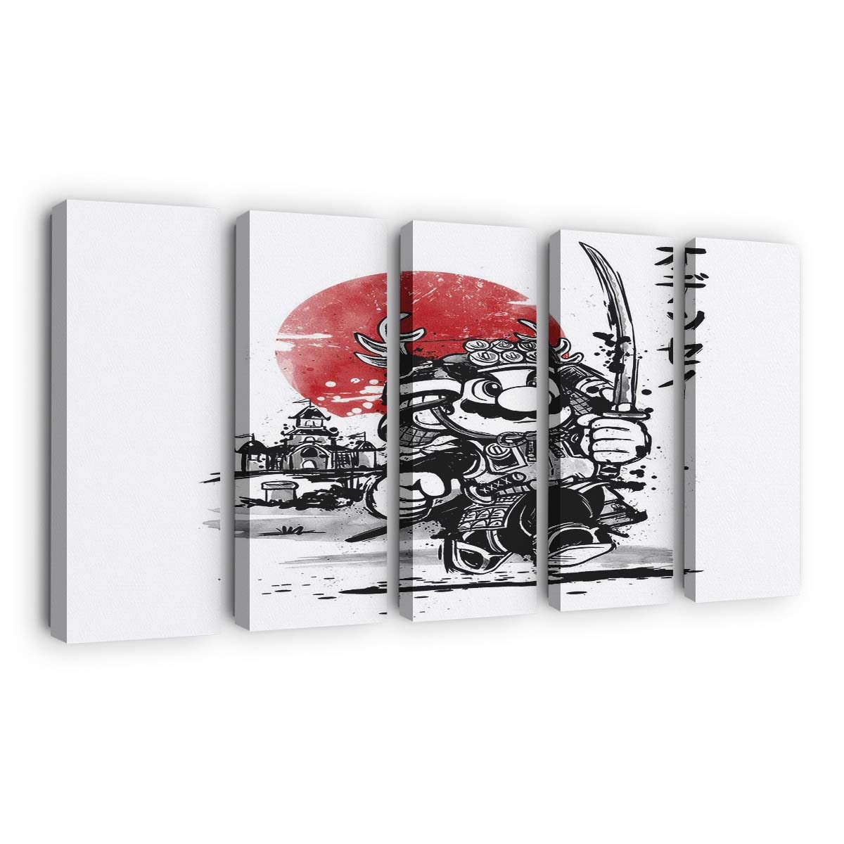 Samurai Odyssee Leinwandbilder - Wanddeko samurai odyssey standard v2