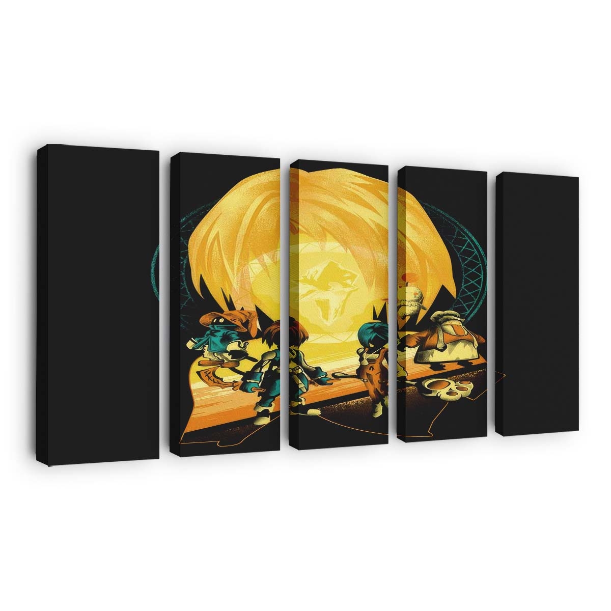 Retter von Gaia Leinwandbilder - Wanddeko savior of gaia standard v2