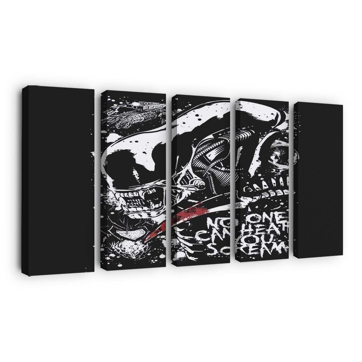 Schreien im Weltraum Leinwandbilder - Wanddeko screaming in space standard v2