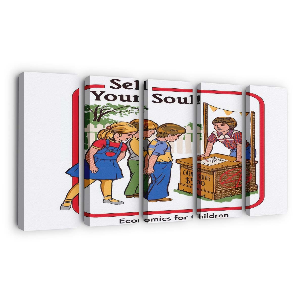 Verkaufe deine Seele Leinwandbilder - Wanddeko sell your soul standard v2