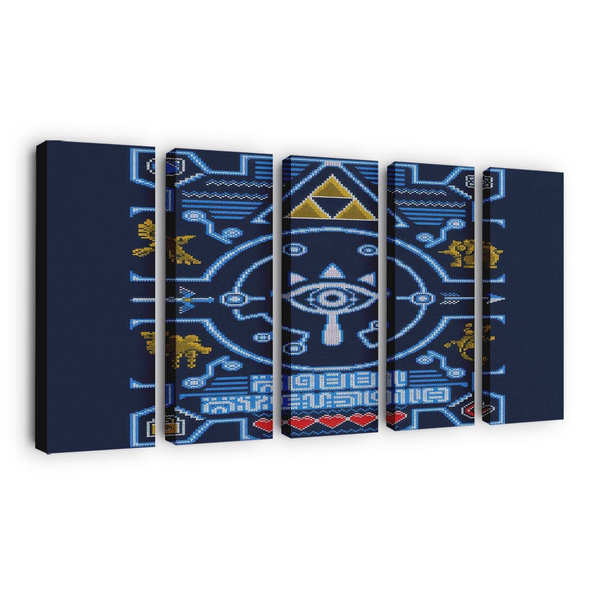 Sheikah Pullover Leinwandbilder - Wanddeko sheikah sweater standard v2