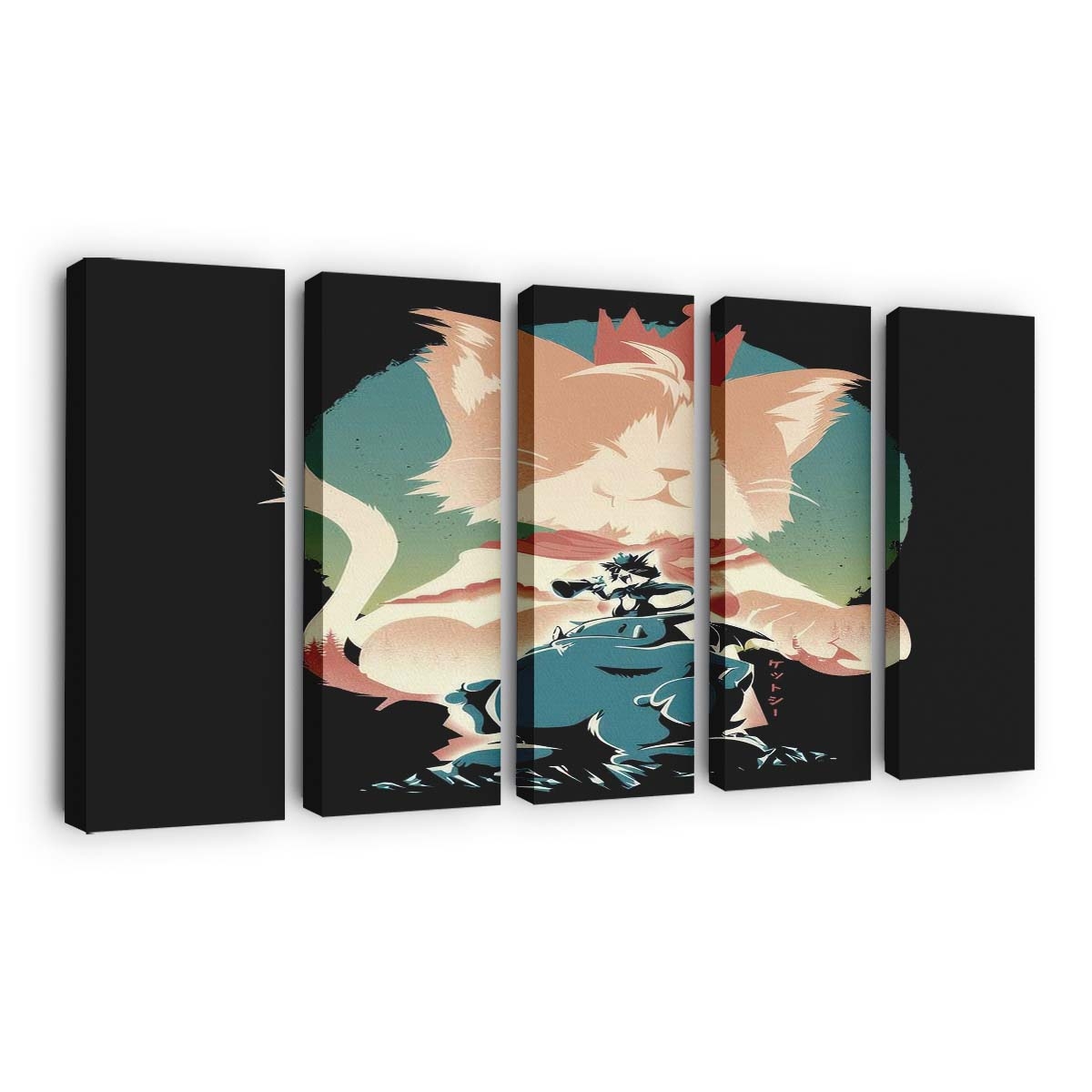 Shinra-Spion Moggy Leinwandbilder - Wanddeko shinra spy moggy standard v2