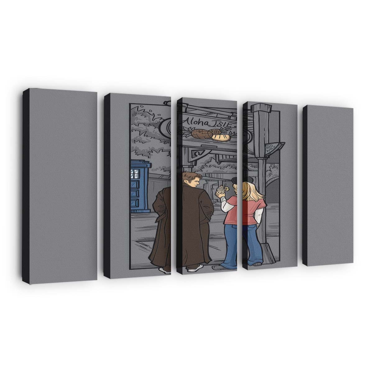 Seitentrip Leinwandbilder - Wanddeko side trip standard v2