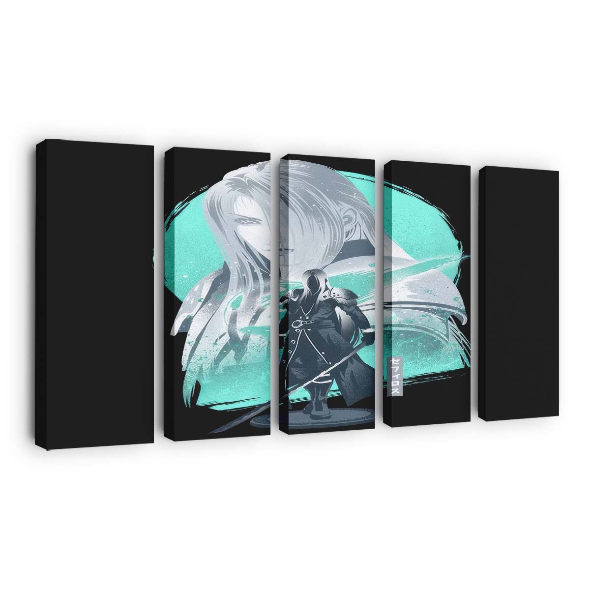 Silberhaariger Soldat Leinwandbilder - Wanddeko silver haired soldier standard v2