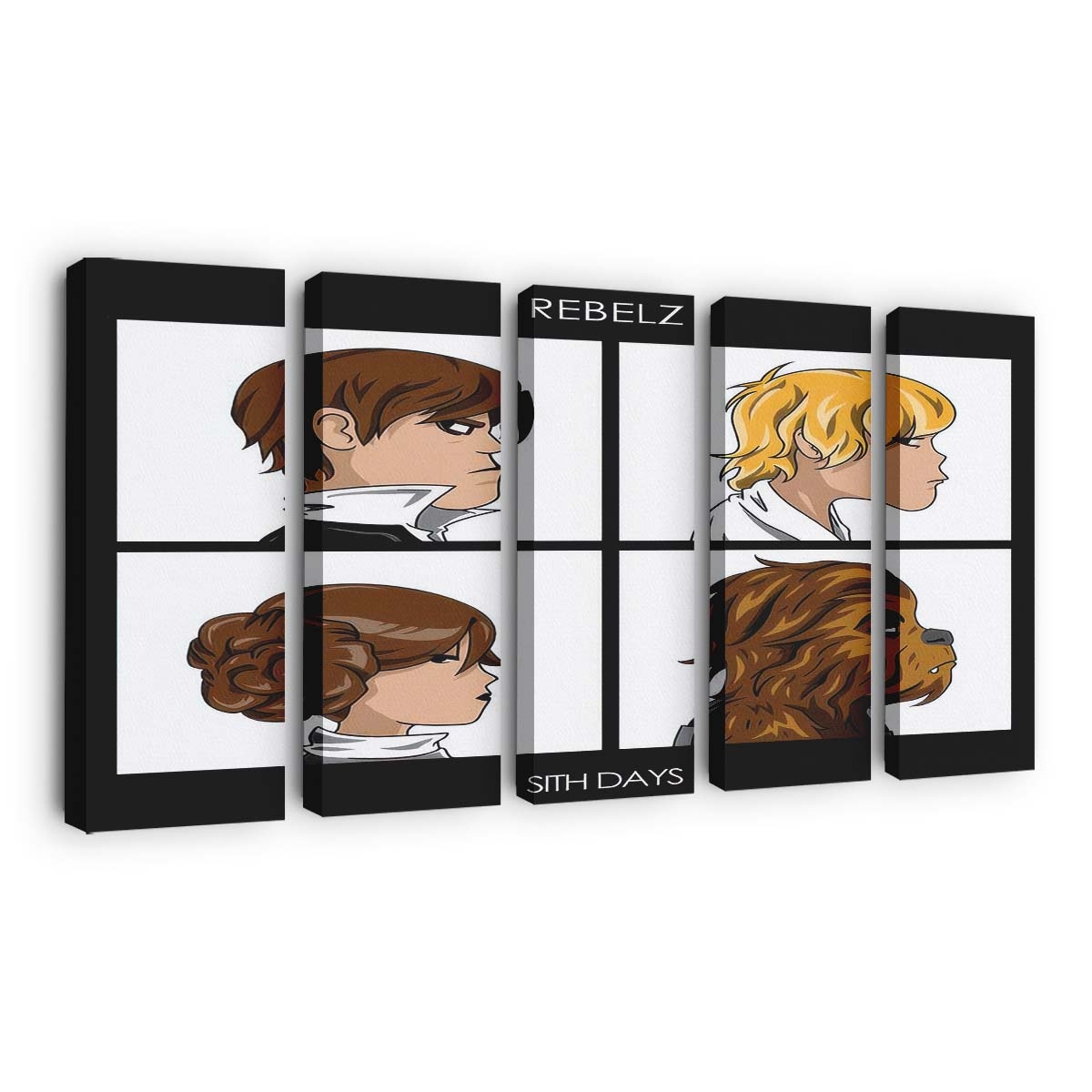Sith-Tage Leinwandbilder - Wanddeko sith days standard v2