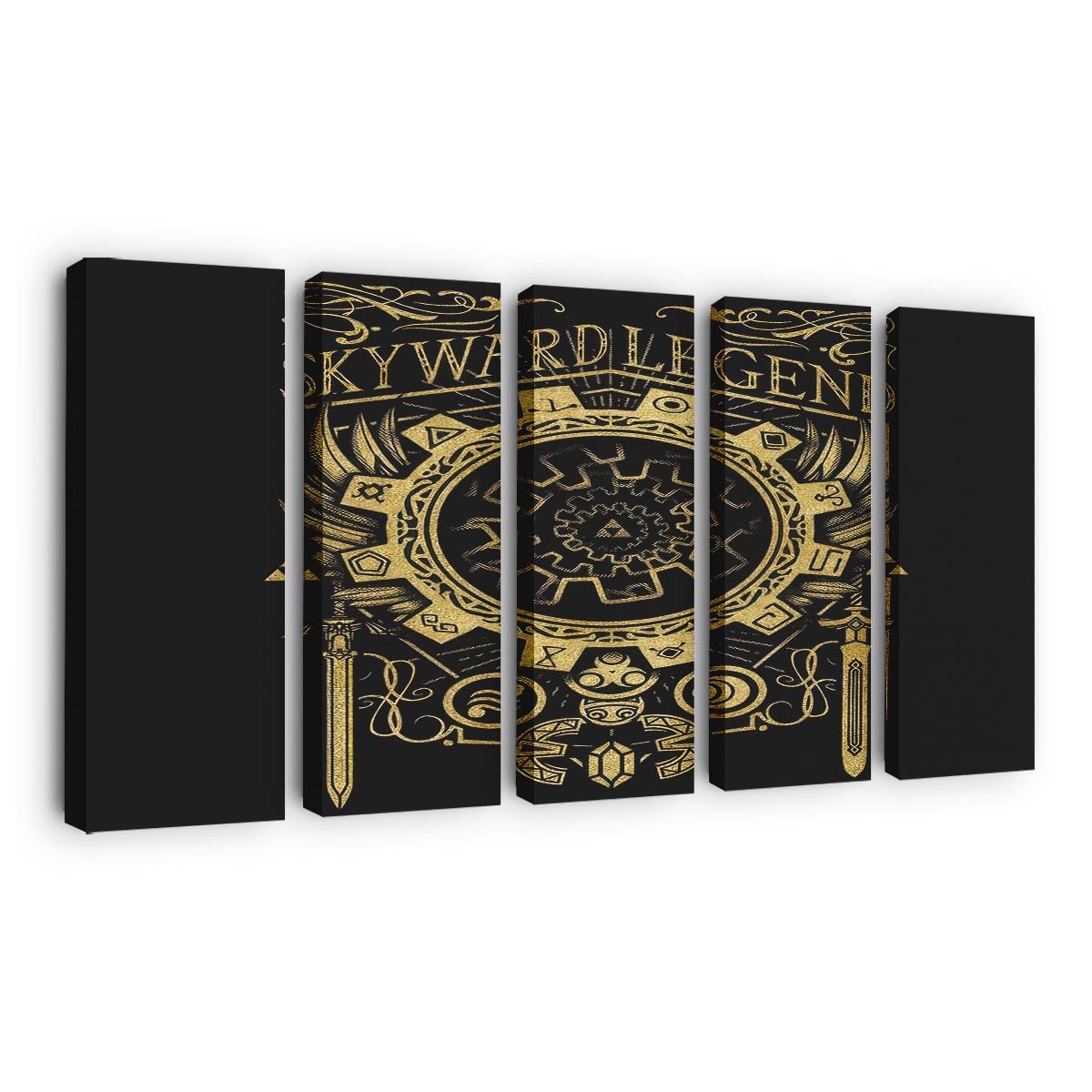 Himmelwärts-Klassiker Leinwandbilder - Wanddeko skyward classic standard v2