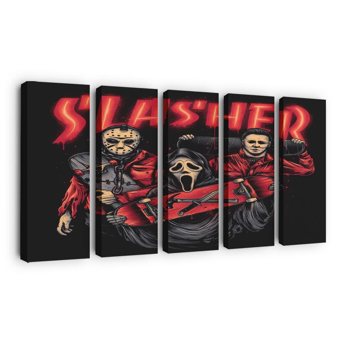 Slasher Club Leinwandbilder - Wanddeko slasher club standard v2