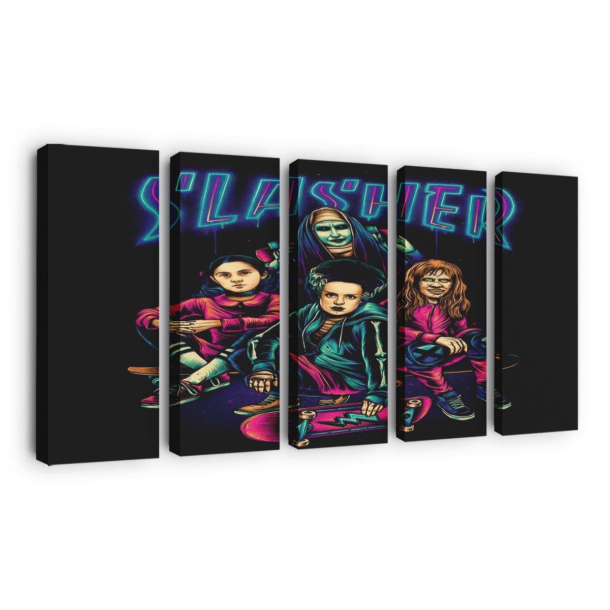Slasher Mädchen Leinwandbilder - Wanddeko slasher girls standard v2