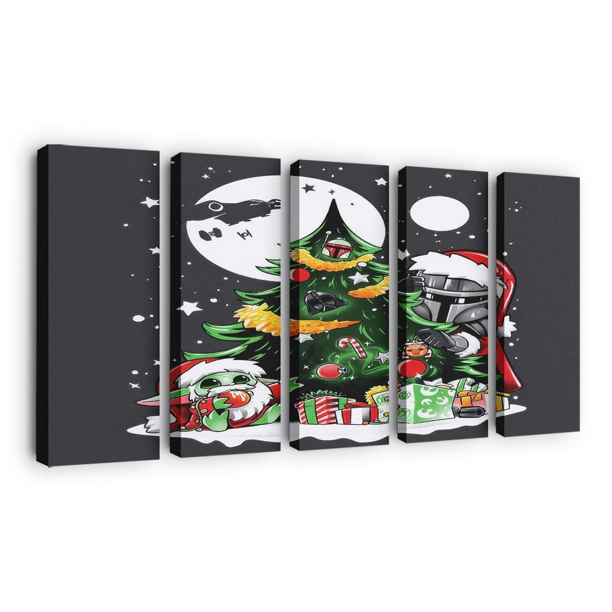 Der Weg der Weihnacht Leinwandbilder - Wanddeko the way of christmas standard v2