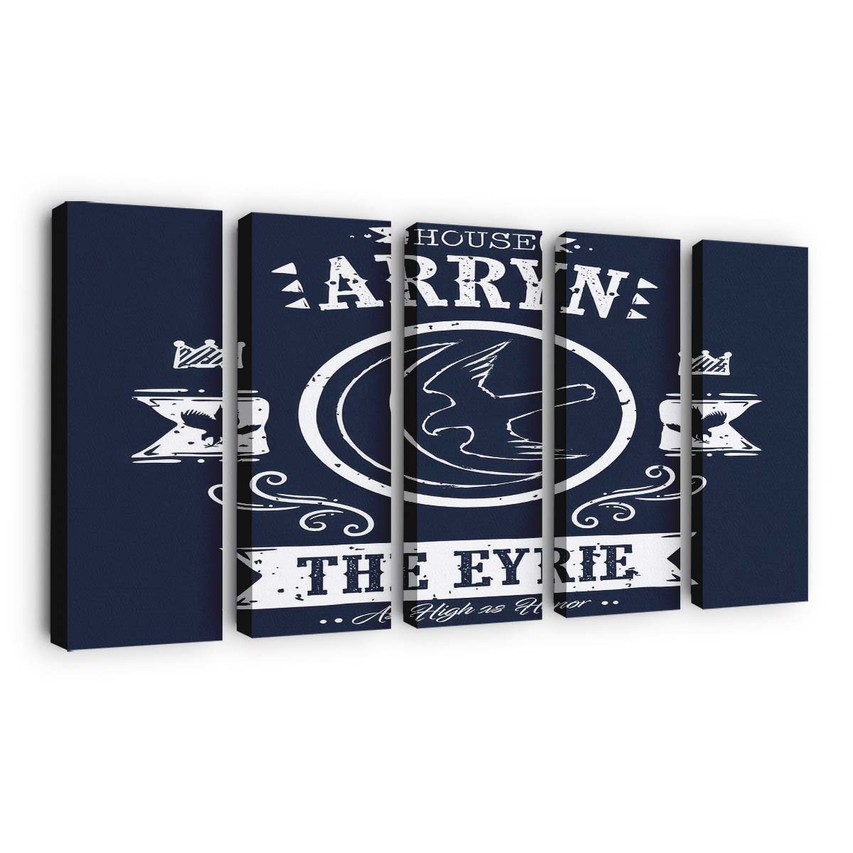 Der weiße Falke Leinwandbilder - Wanddeko the white falcon standard v2