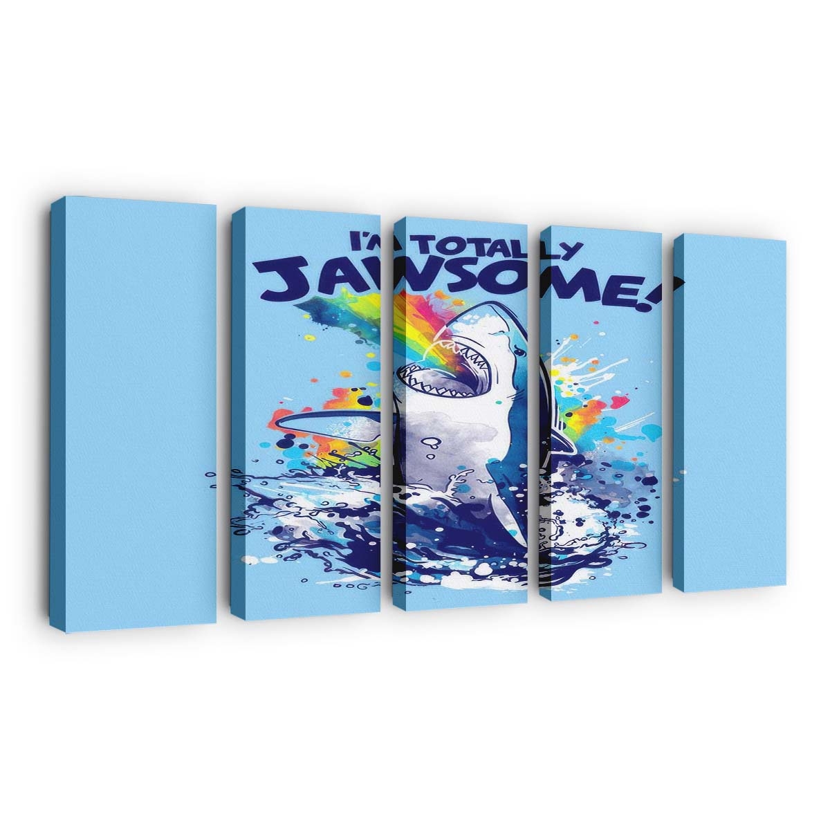 Total köstlich Leinwandbilder - Wanddeko totally jawsome standard v2