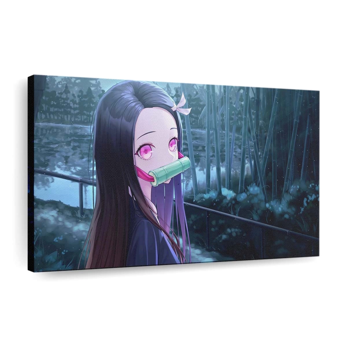 nezuko bamboo forest kimetsu no yaiba live wallpaper