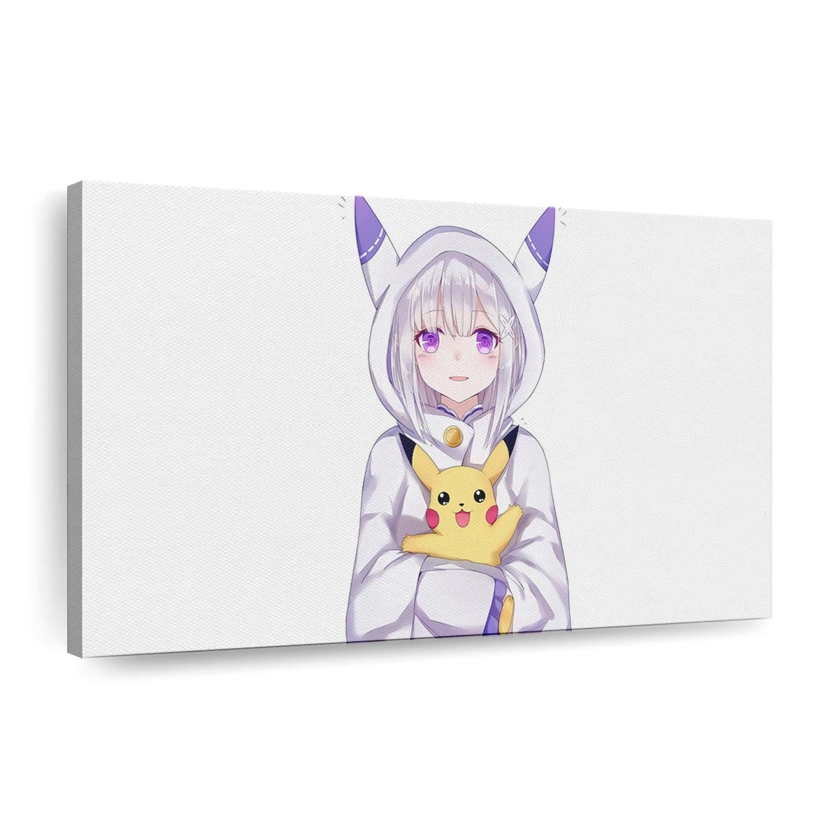 1920x1080 pxanimepikachuanime girlsemilia re zeroemiria re zero