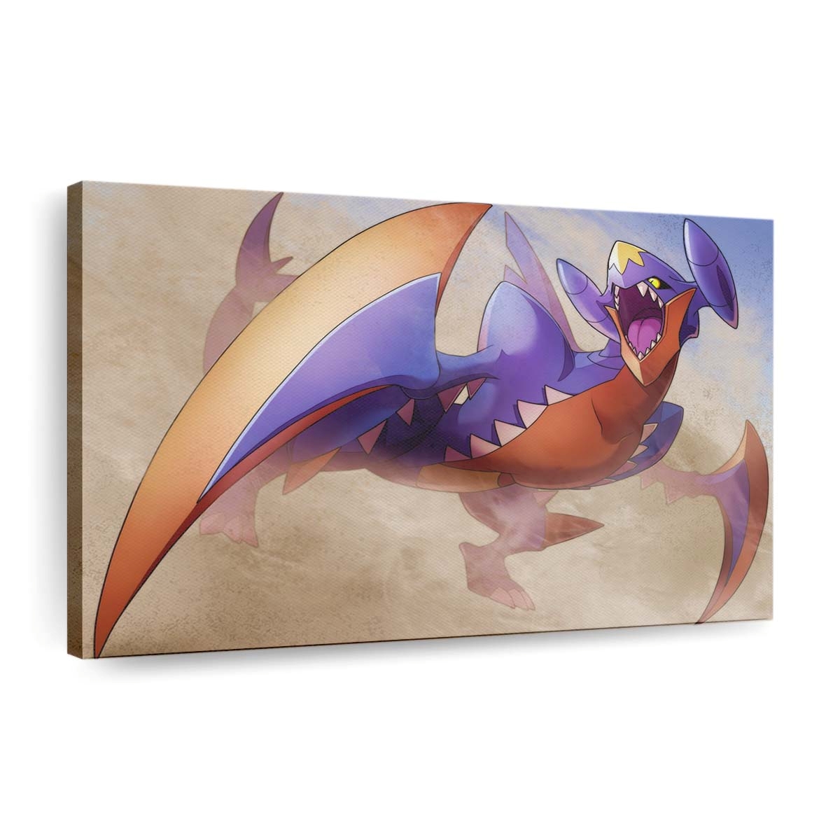 illustrationanimepok mondragongarchompwing
