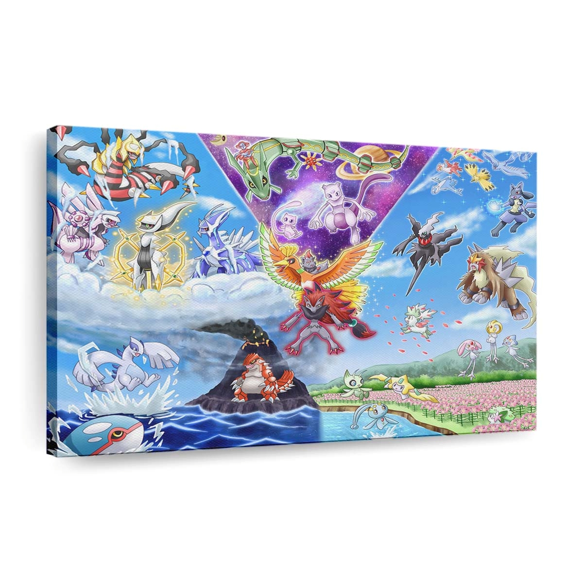 illustrationanimepok mondragonmythologymew
