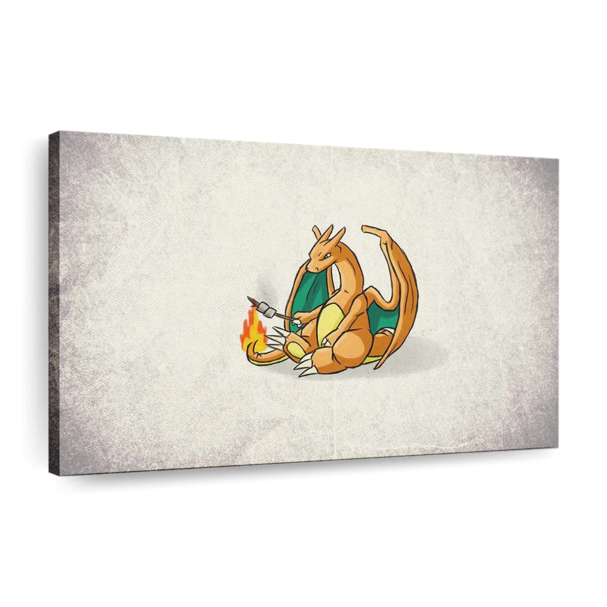 illustrationcartoonpok mondrawinglogocharizard