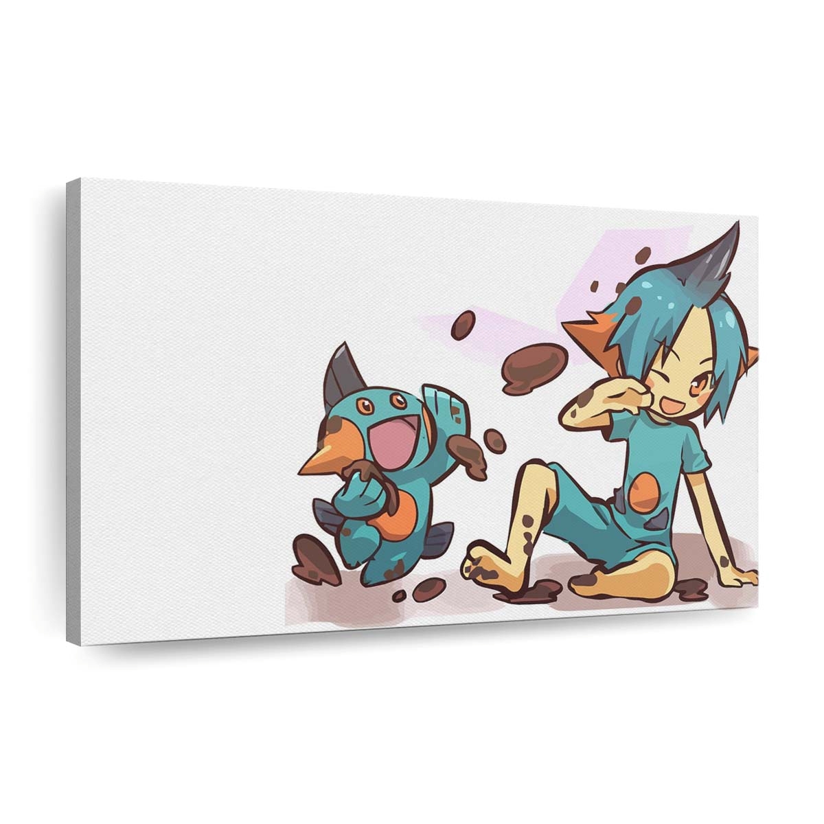 illustrationcartoonpok monhitechorsemudkip
