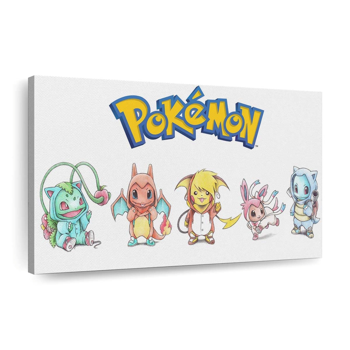 illustrationcartoonpok monpikachueeveebulbasaur